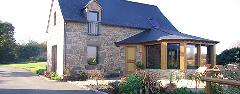 Le gîte à combourg, vue d'extérieur