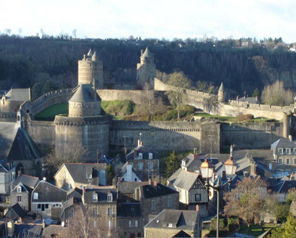 Fougères, chateau-fort